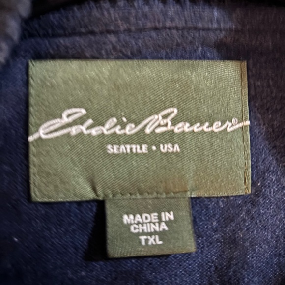 Eddie Bauer 1/4 zip sweater - Picture 2 of 5